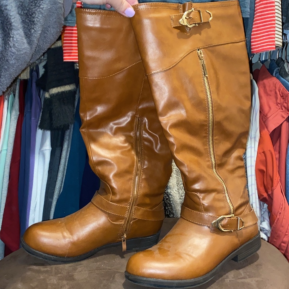 Brown Riding Boots